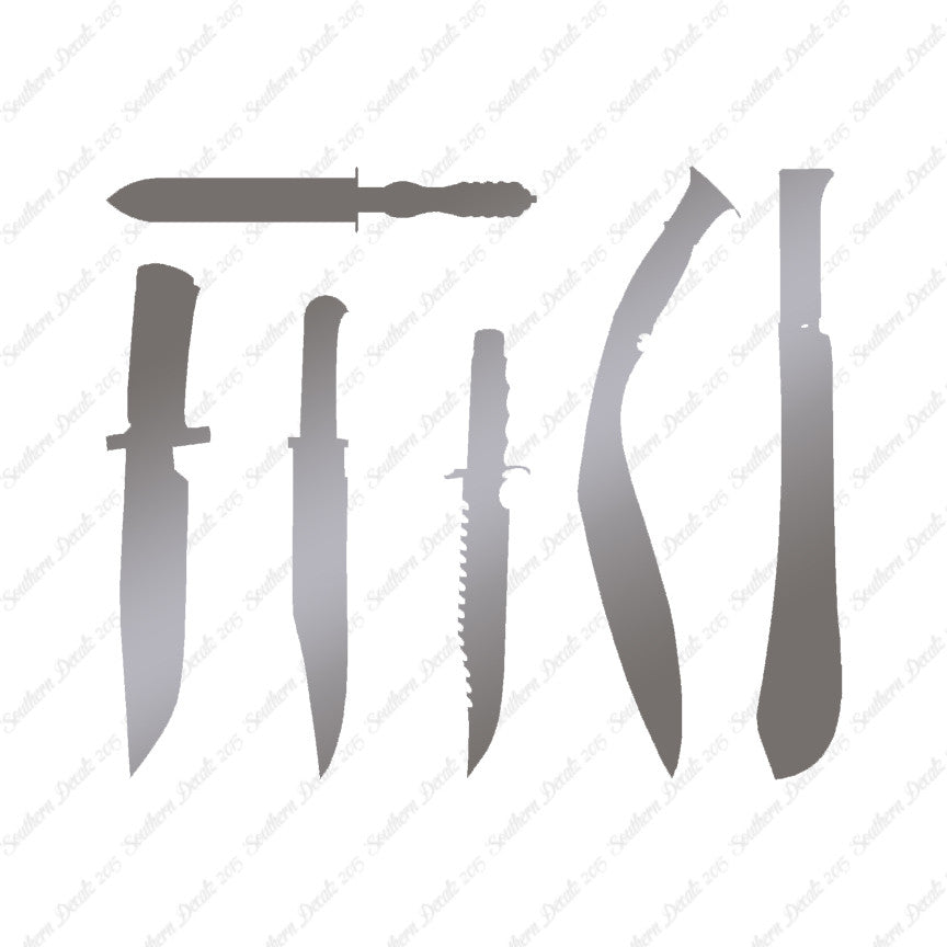 Set Of Knives Daggers