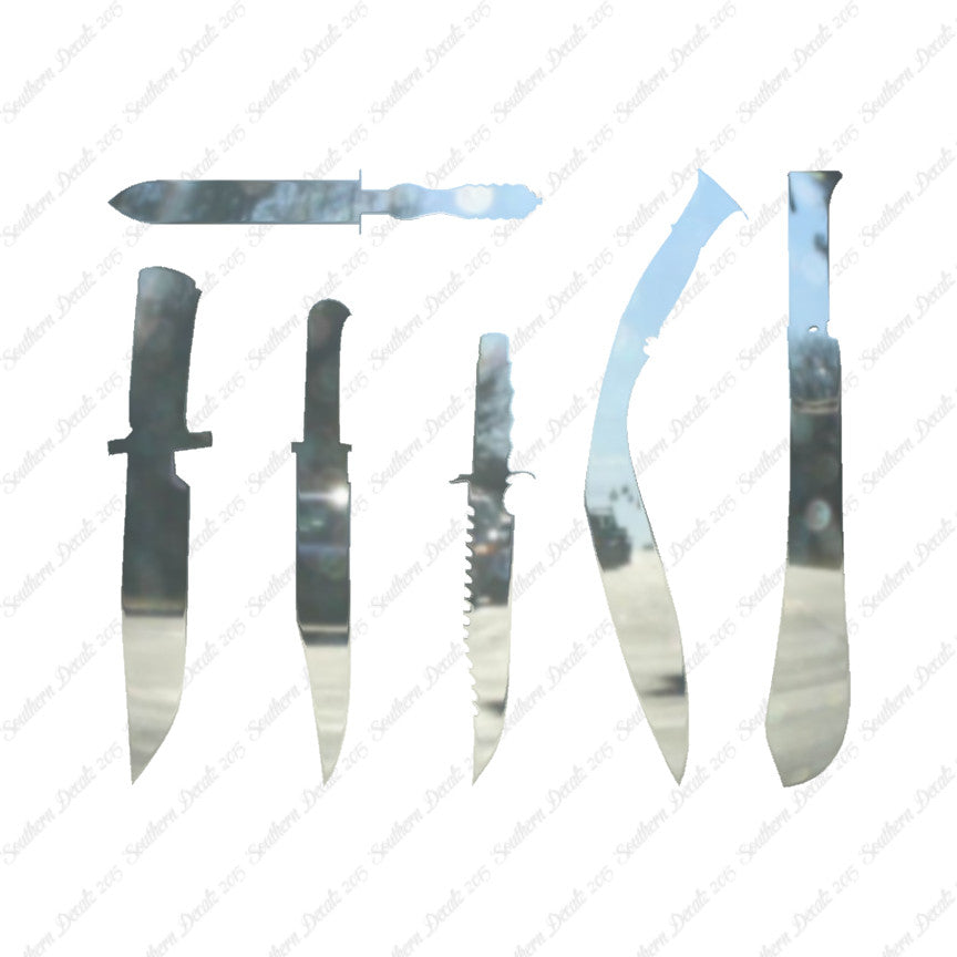 Set Of Knives Daggers