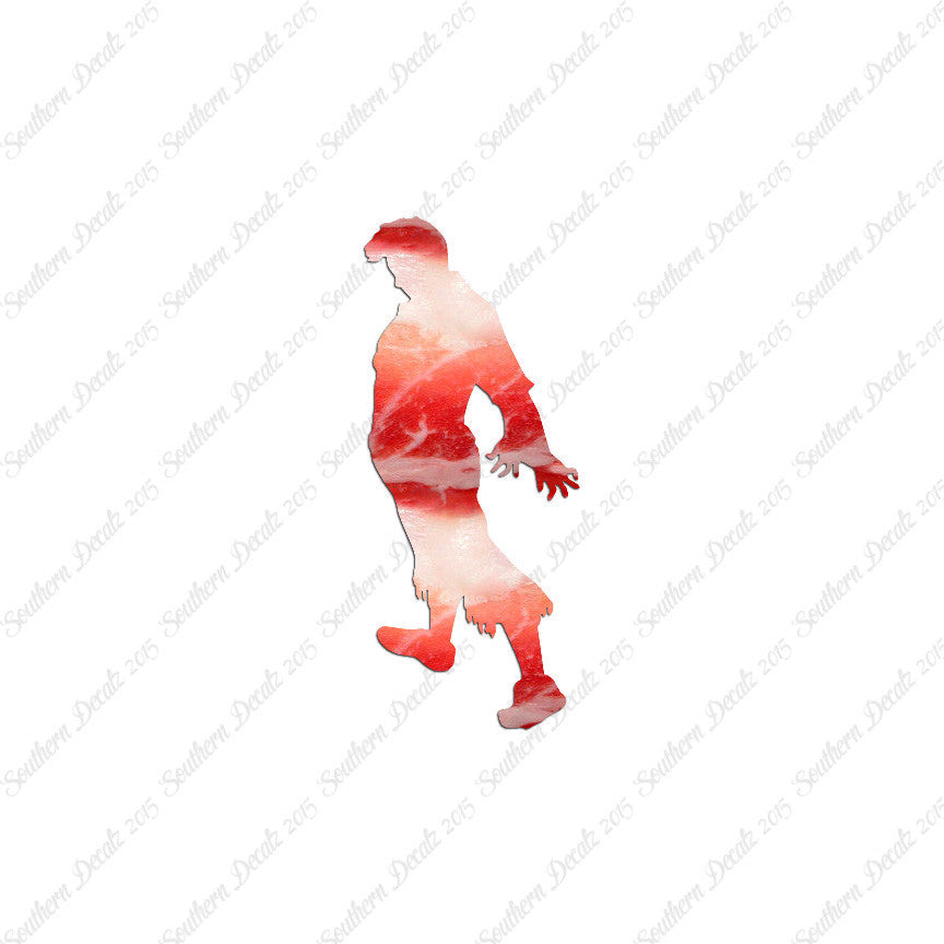 Zombie Silhouette Man Walker