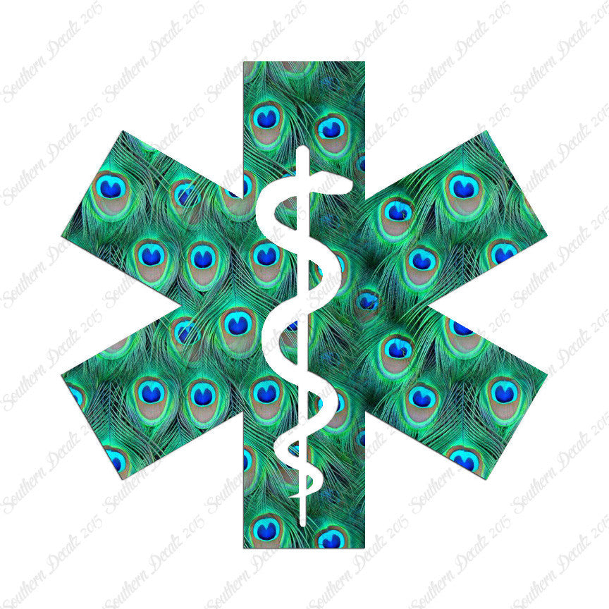 EMT Medical Symbol Snake Staff
