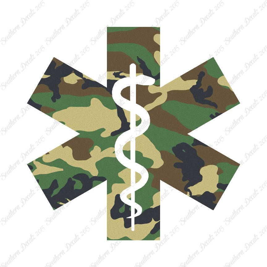 EMT Medical Symbol Snake Staff