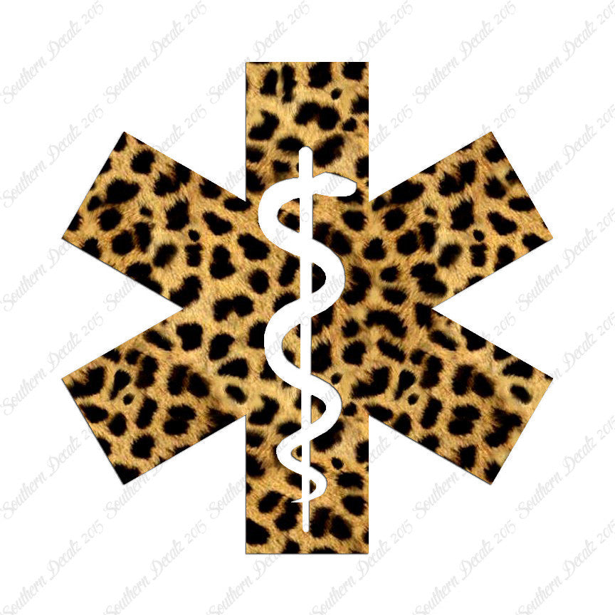 EMT Medical Symbol Snake Staff