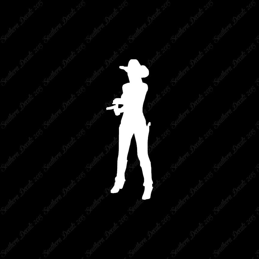 Cowgirl Sheriff Shooting Western