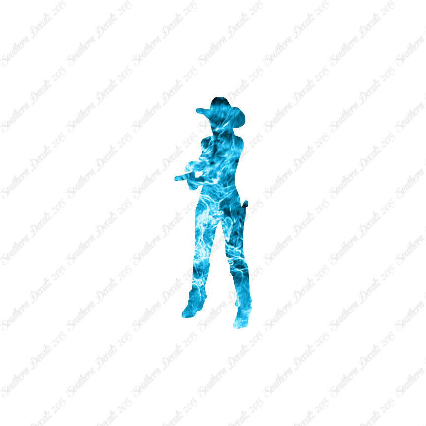 Cowgirl Sheriff Shooting Western