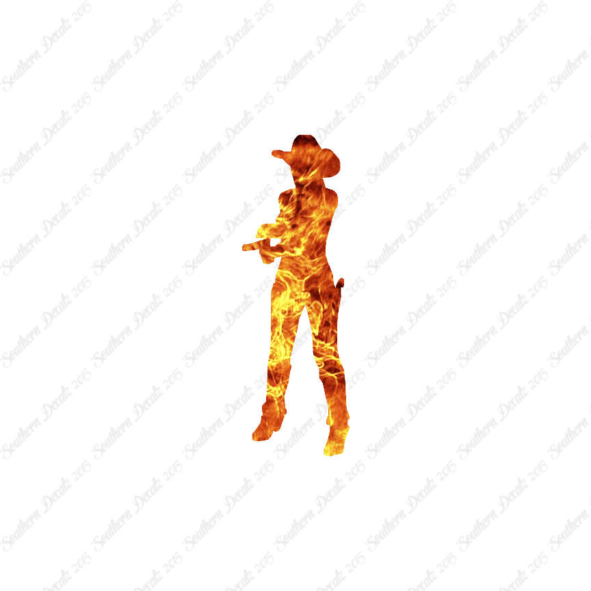 Cowgirl Sheriff Shooting Western