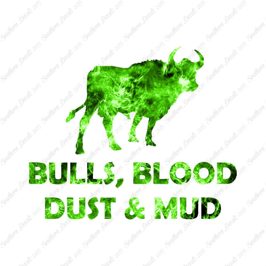 Bull Blood Dust Mud Rodeo
