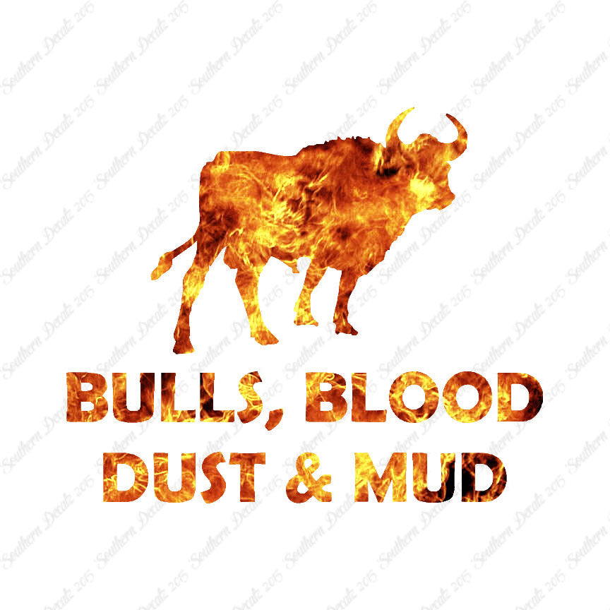 Bull Blood Dust Mud Rodeo