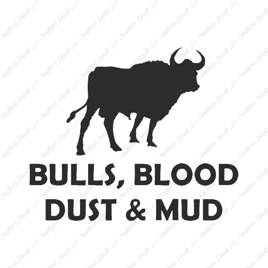 Bull Blood Dust Mud Rodeo