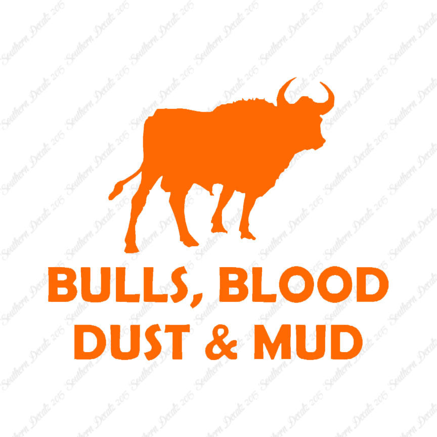 Bull Blood Dust Mud Rodeo