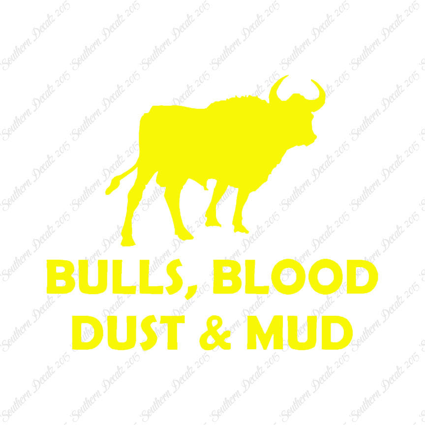 Bull Blood Dust Mud Rodeo