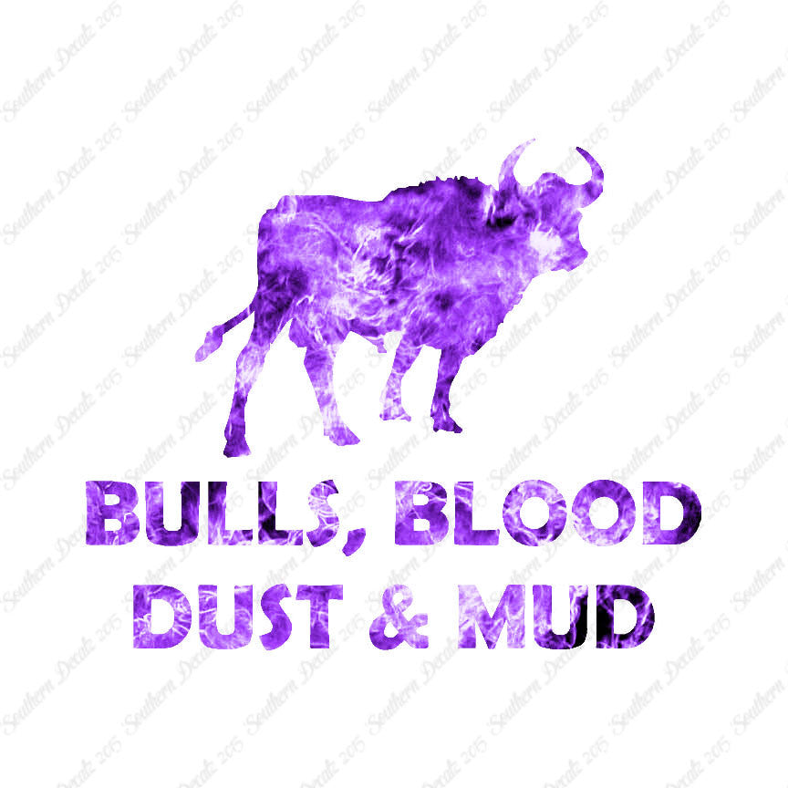 Bull Blood Dust Mud Rodeo