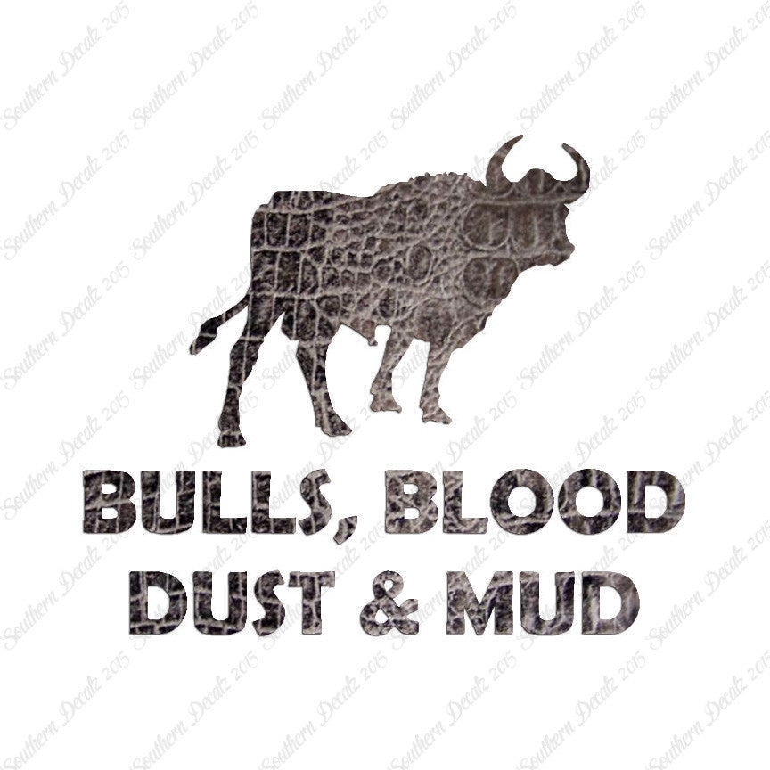Bull Blood Dust Mud Rodeo