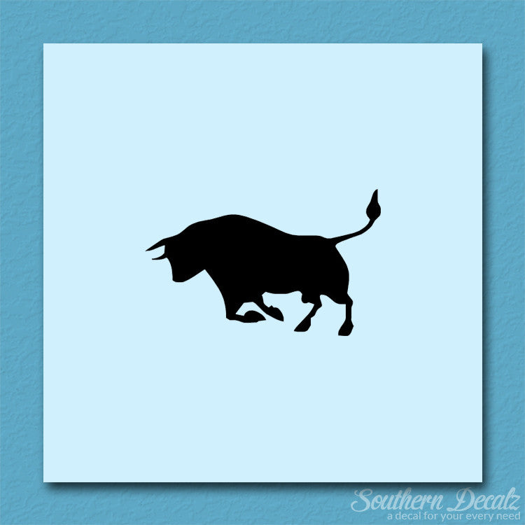 Bull Charging Angry