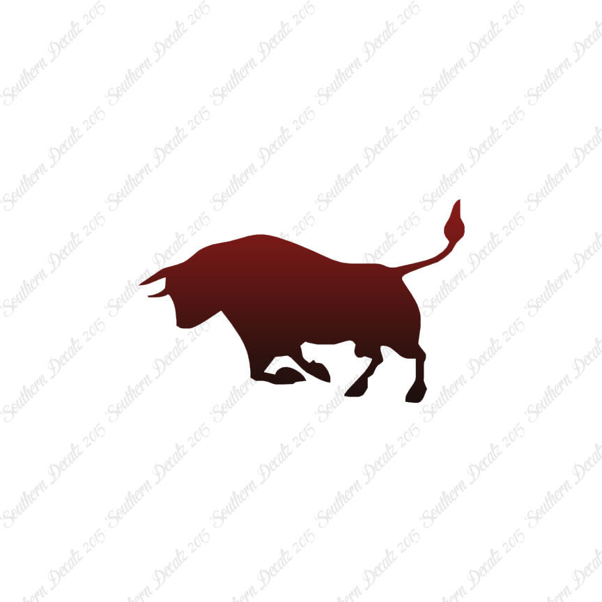 Bull Charging Angry