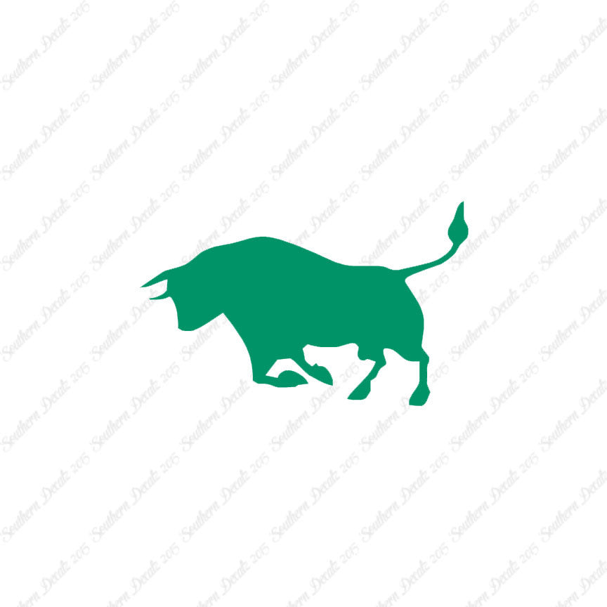 Bull Charging Angry