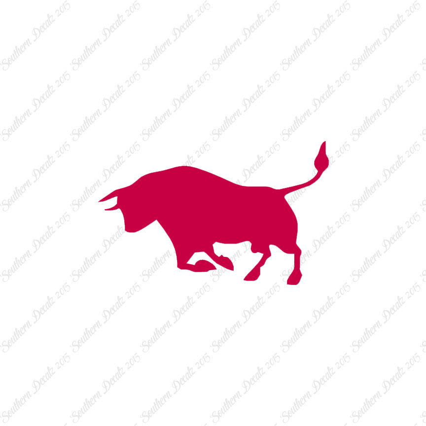 Bull Charging Angry