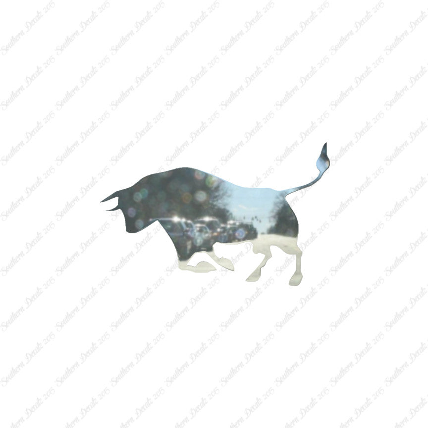 Bull Charging Angry