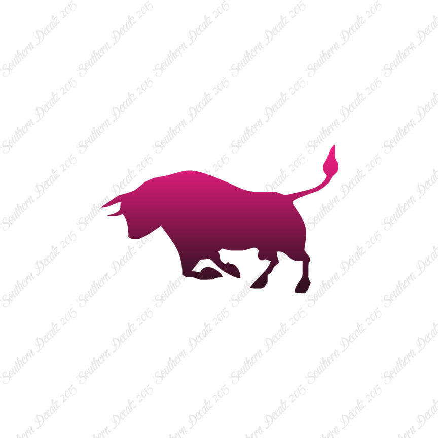 Bull Charging Angry