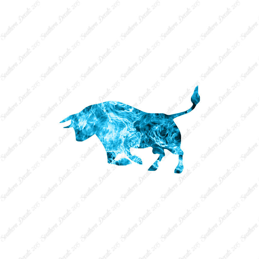 Bull Charging Angry