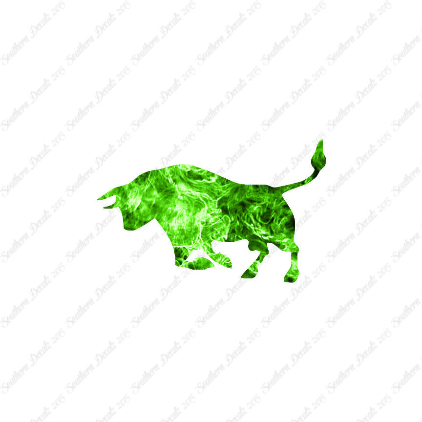 Bull Charging Angry