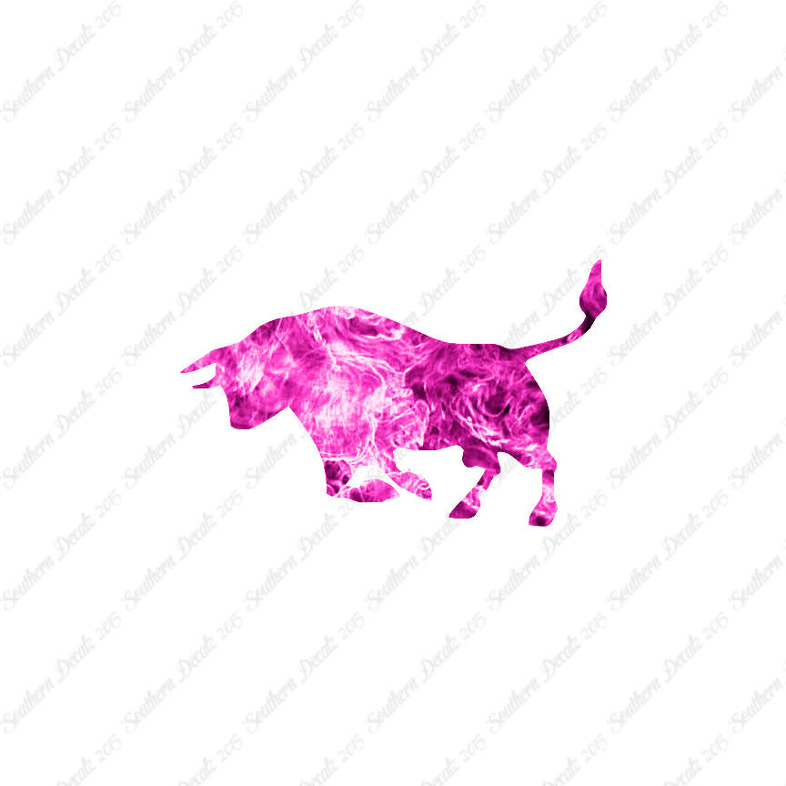 Bull Charging Angry