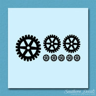Set Of 8 Steampunk Gears