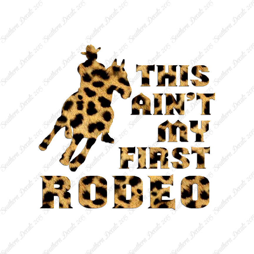 Ain't First Rodeo Bronco