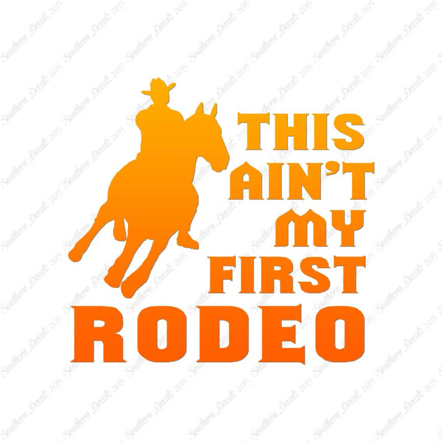 Ain't First Rodeo Bronco