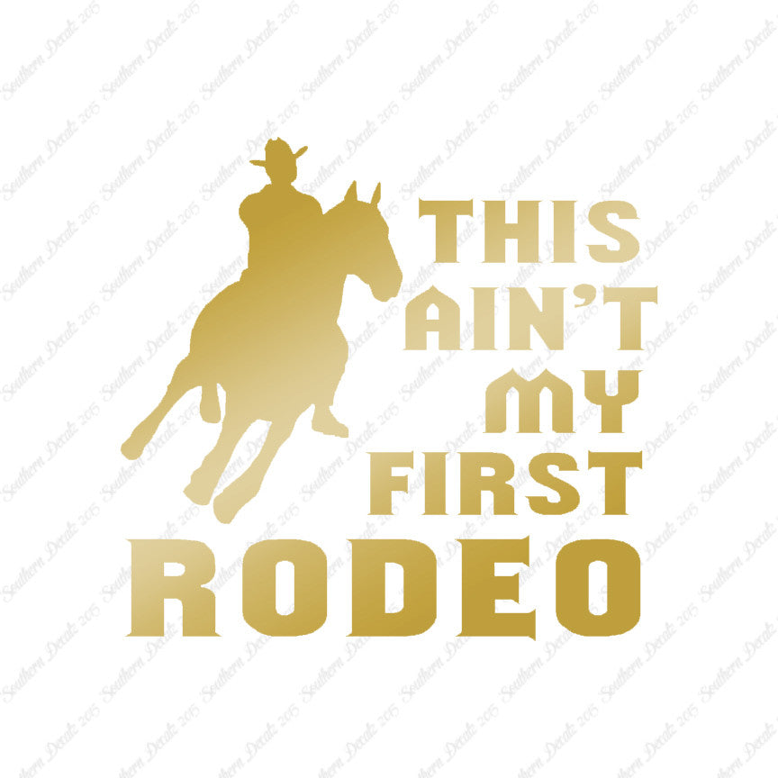 Ain't First Rodeo Bronco
