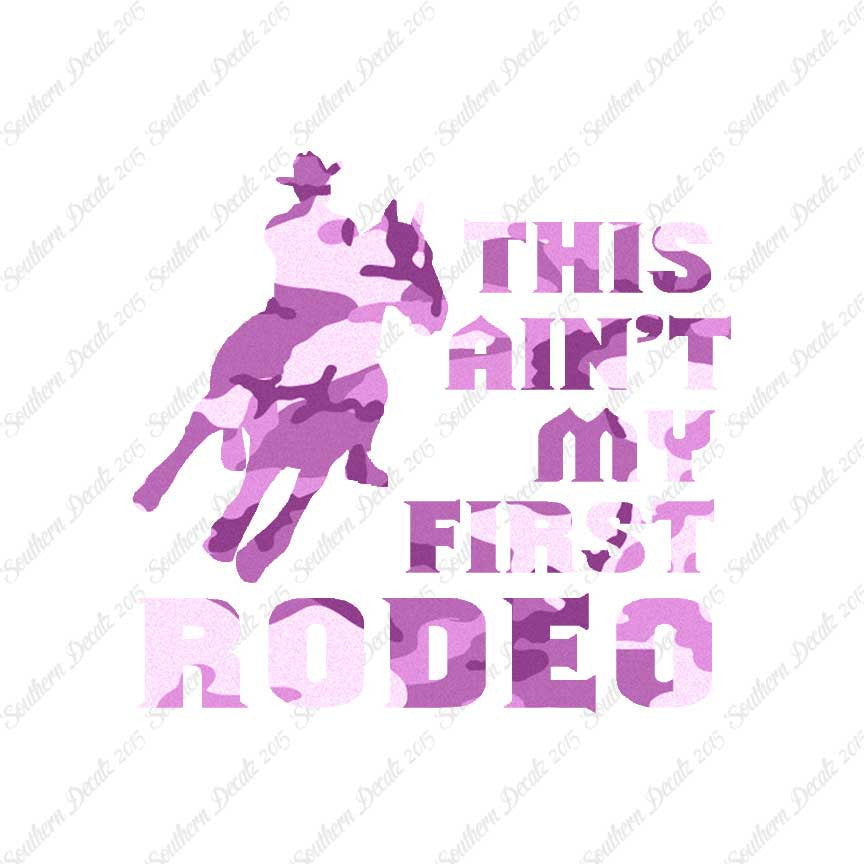 Ain't First Rodeo Bronco