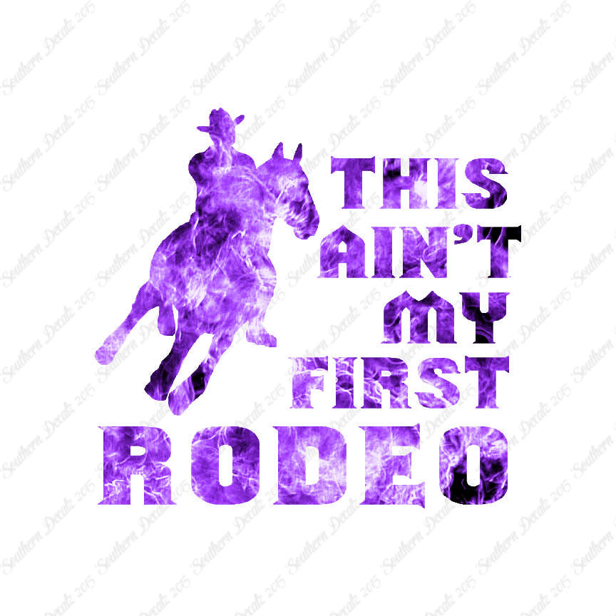 Ain't First Rodeo Bronco