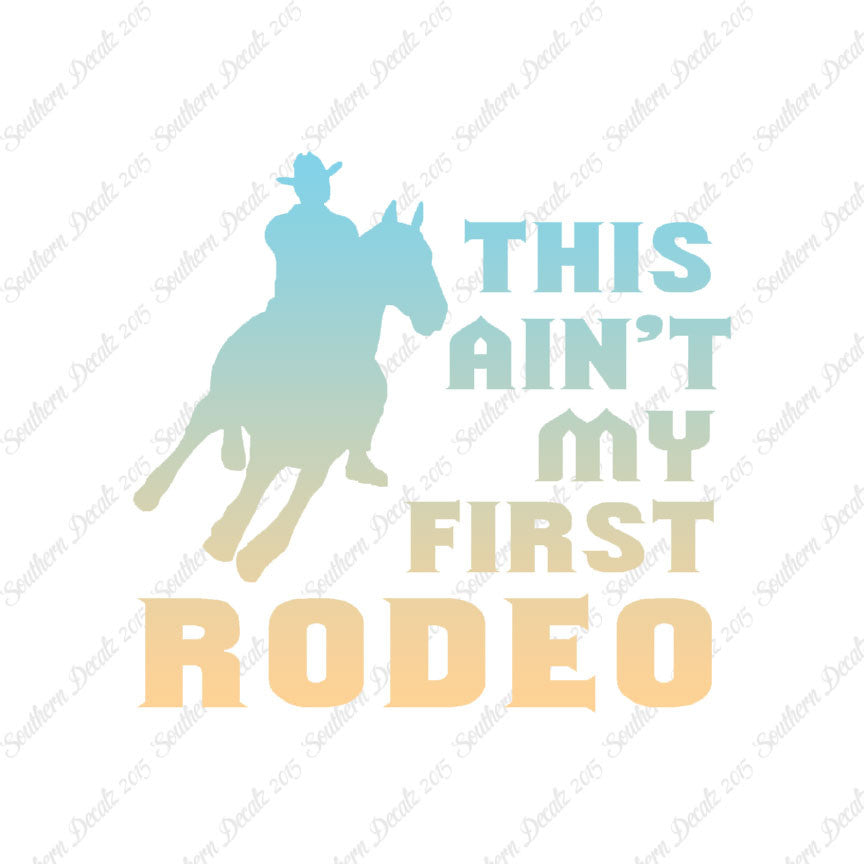 Ain't First Rodeo Bronco