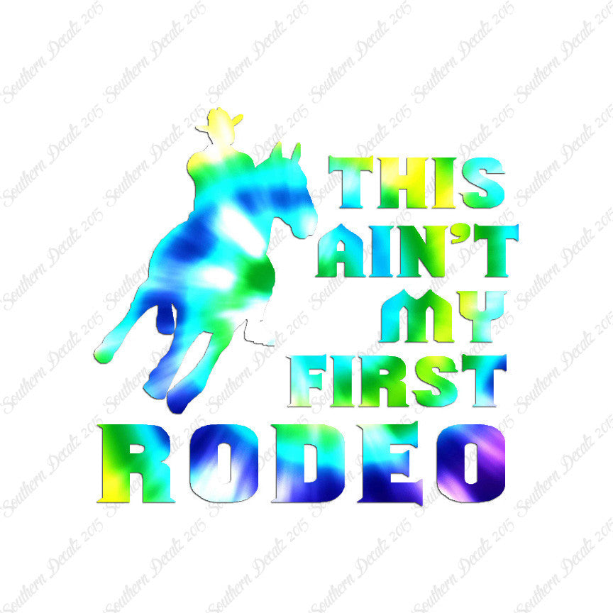 Ain't First Rodeo Bronco