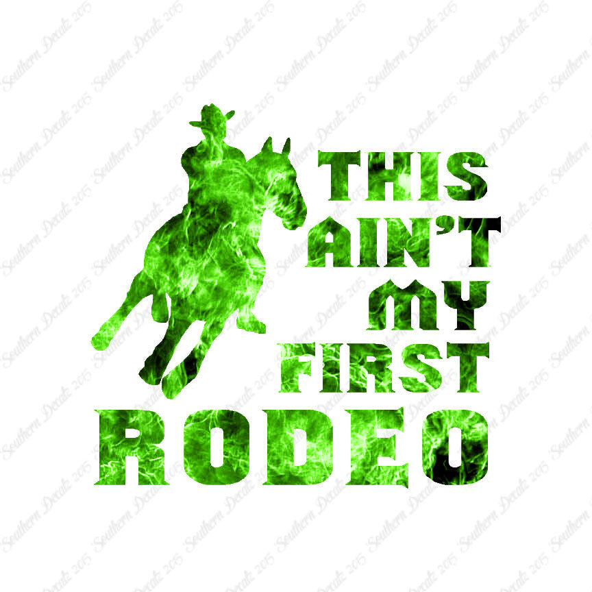 Ain't First Rodeo Bronco