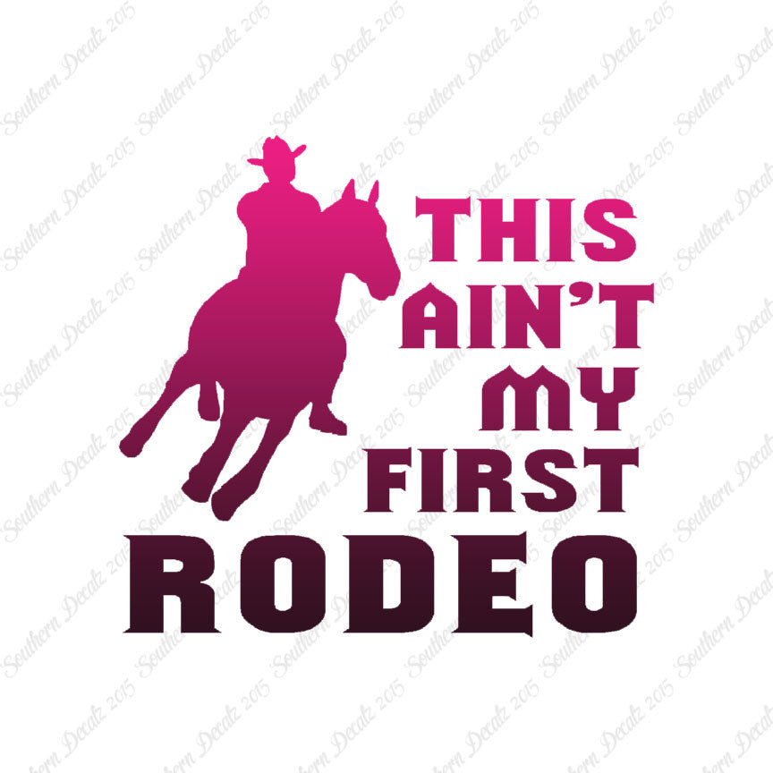 Ain't First Rodeo Bronco
