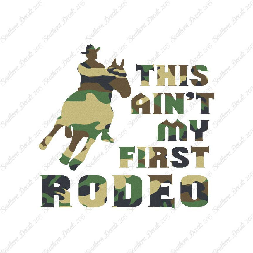 Ain't First Rodeo Bronco