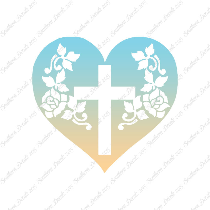Cross Heart Roses