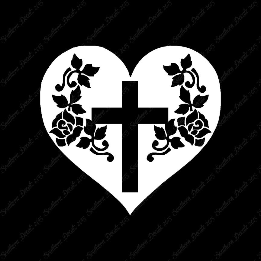 Cross Heart Roses