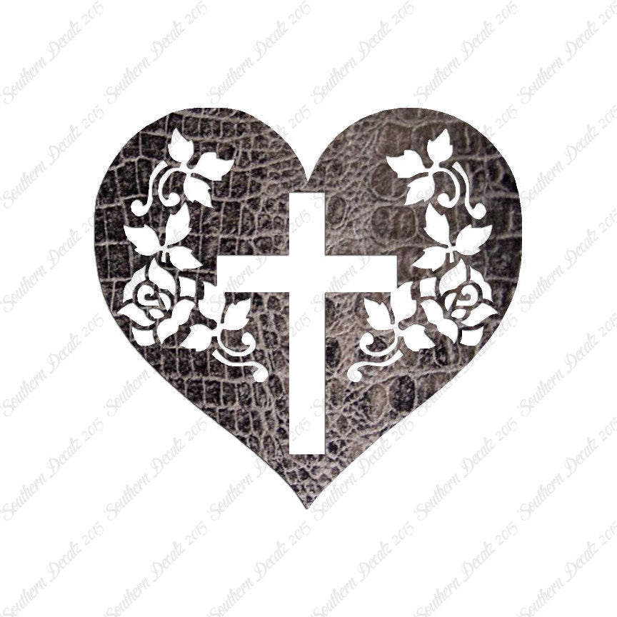 Cross Heart Roses