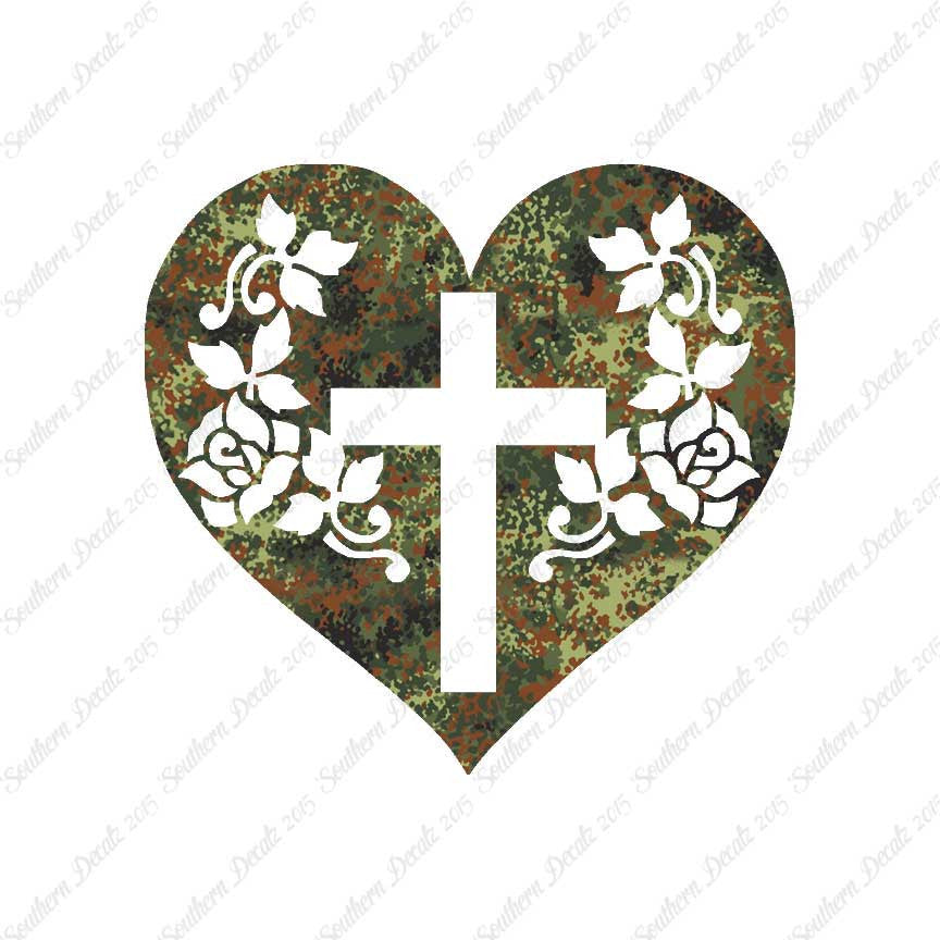 Cross Heart Roses