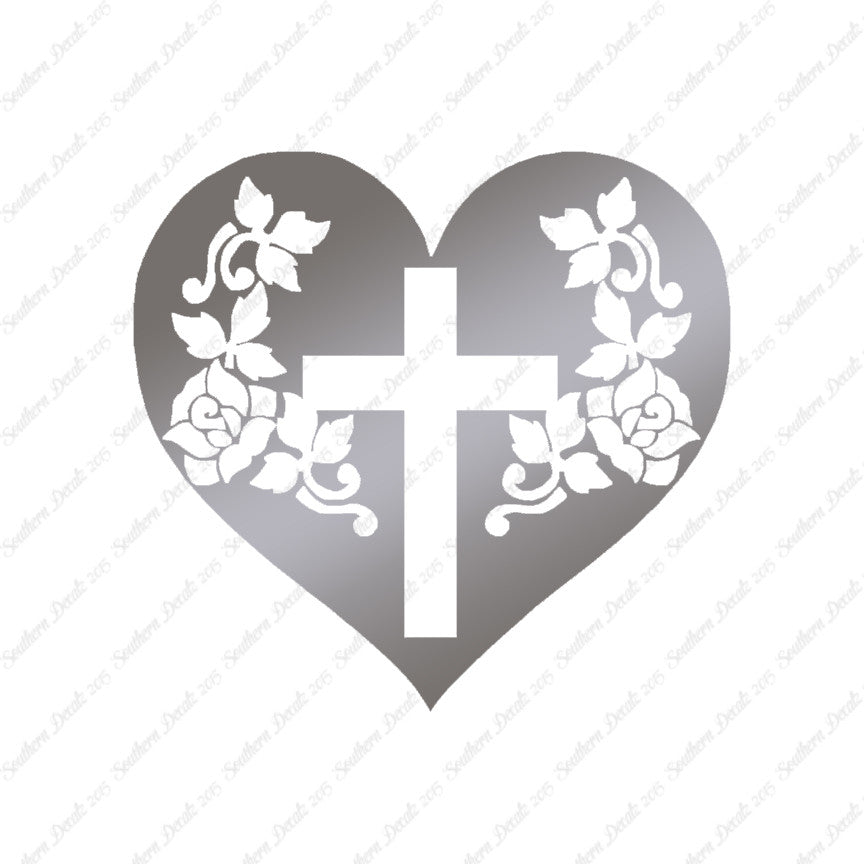 Cross Heart Roses