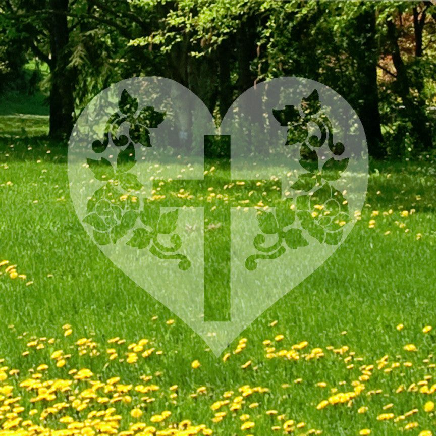 Cross Heart Roses