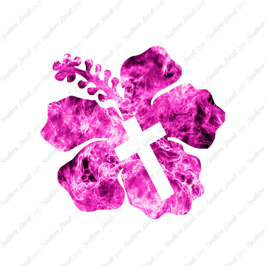 Hibiscus Cross