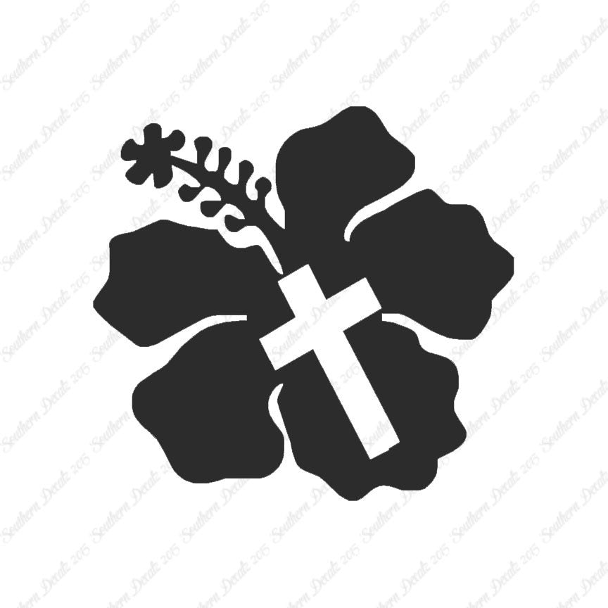 Hibiscus Cross