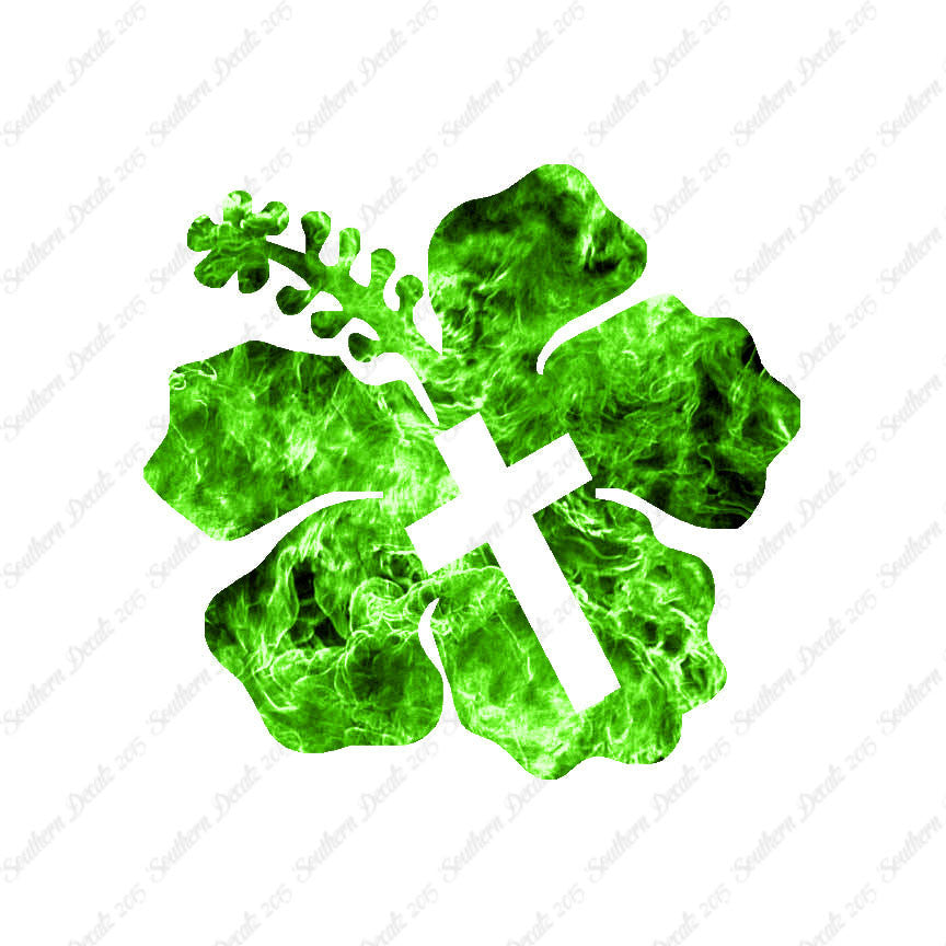 Hibiscus Cross