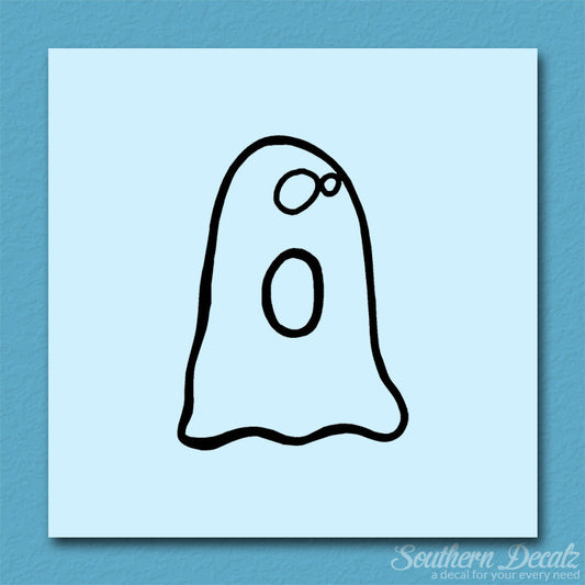 Cute Ghost Drawing