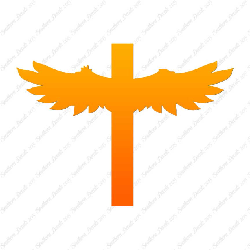 Cross With Wings Religion