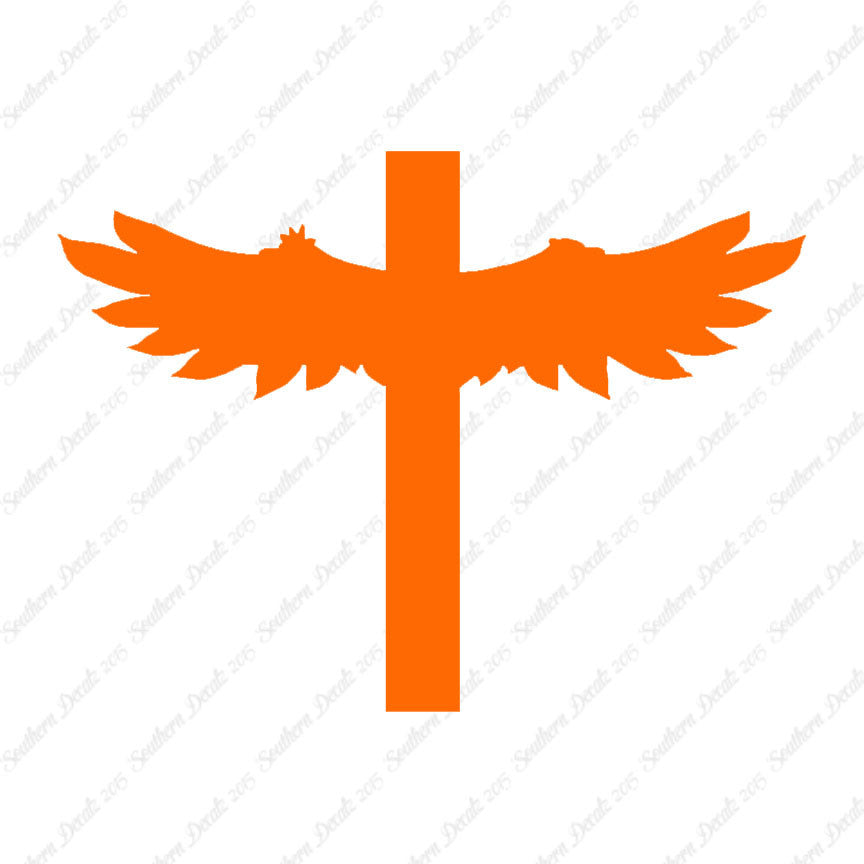 Cross With Wings Religion