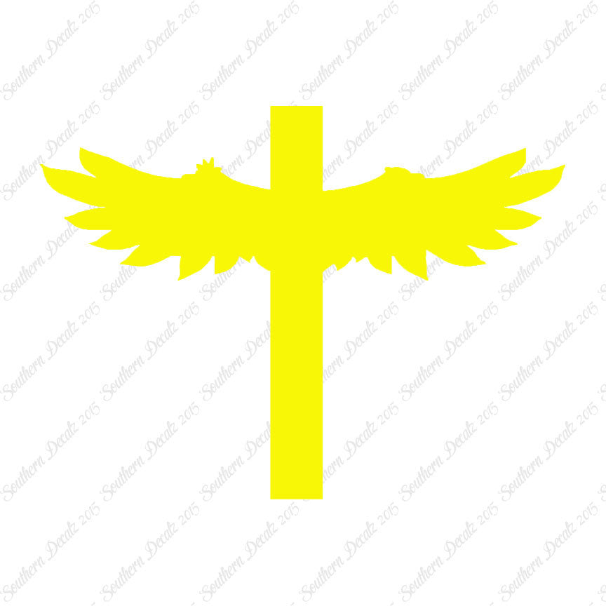 Cross With Wings Religion
