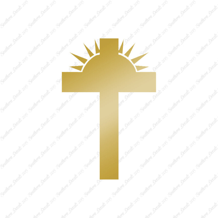 Cross With Sunrise Religion